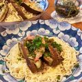 Rieko_ｓ♪♪'s cooksnap of when they made レンジで！豚バラなすのスタミナ汁なし麺.