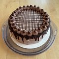 makikost's cooksnap of when they made ケーキにも♪パリパリコーティングチョコ♥.