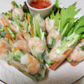 エイコBAABA's cooksnap of when they made タイ風★エビの生春巻き.