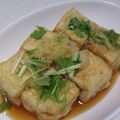 きらり流れ星's cooksnap of when they made おぼろでふんわり揚出し豆腐.