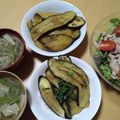 よちりん's cooksnap of when they made 茄子の蒲焼き丼.