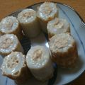 レオン犬's cooksnap of when they made お弁当に♪竹輪にツナマヨ、詰めました。.
