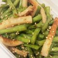 クックTRFF8N☆'s cooksnap of when they made ＊十六ささげとちくわのきんぴら＊.