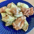 37eeee's cooksnap of when they made 鶏ももとズッキーニのハニーマスタード.