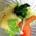 xyzクック's cooksnap of when they made 具沢山でバランスよく♪冷麺の彩りつけ汁.