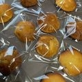 kojamin's cooksnap of when they made 米粉のマドレーヌ.