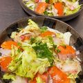おさけだいすき♬'s cooksnap of when they made ✿鯛のカルパッチョ柚子胡椒ドレッシング✿.