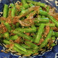 ゆなひママ's cooksnap of when they made レンジで簡単♡いんげんの胡麻おかか和え.