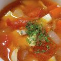 ⭐⭐あろま⭐⭐'s cooksnap of when they made 旬のトマトで作りたい。ミネストローネ.