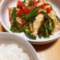 ちゅきぞうこ's cooksnap of when they made ささ身と万願寺の簡単炒め.