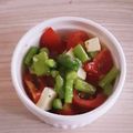 アクセル☆'s cooksnap of when they made アスパラ・トマト・チーズの３色サラダ♪.
