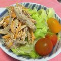 あや☆えいと's cooksnap of when they made ささ身と根菜のサラダ.