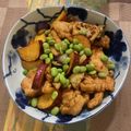 Lisatarako's cooksnap of when they made れんこん鶏さつまいもデパ地下風.