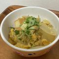 たなかすずこ's cooksnap of when they made ★節約★子供と大人も一緒に厚揚げの卵丼.