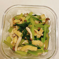 ももゆみ1230's cooksnap of when they made レンジで簡単☆小松菜と油揚げの煮浸し.