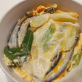 yokoyoko76's cooksnap of when they made ししゃもの卵とじ丼.