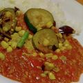 クックDN93E6☆'s cooksnap of when they made 夏野菜とひき肉の彩り☆トマトカレー.