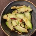 caruga's cooksnap of when they made とっても簡単★しろうりのピリット漬.