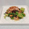 ＊なみへい＊'s cooksnap of when they made 豚肉★レタス★なすで味噌炒め.