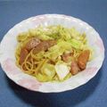 ＠迷子＠'s cooksnap of when they made キャベツとウインナーの和風パスタ.