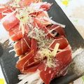 kbmm's cooksnap of when they made 大根の生ハム巻き☆おもてなしバージョン.