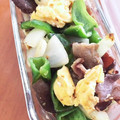 フジぽん's cooksnap of when they made 10分簡単♪　ピーマン玉子.