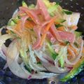 まぐきち's cooksnap of when they made きゅうりと焼豚の中華風春雨サラダ.
