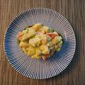 Poochcook's cooksnap of when they made 切って混ぜるだけ！アボカドエビサラダ.
