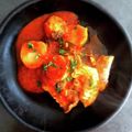 ひさかた's cooksnap of when they made 白身魚の南欧風トマトソース煮.