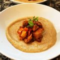 食べ過ぎ野郎's cooksnap of when they made トルコ料理☆茄子のベシャメルソースと牛煮.