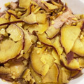 ミアンミアン's cooksnap of when they made さつまいも＆豚肉の重ね蒸しあんかけ♪.