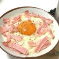 ☆8トマチー8☆'s cooksnap of when they made レンジで簡単！カルボナーラライス.