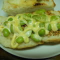 シャンプーハット's cooksnap of when they made ゴマ☆枝豆☆マヨ☆トースト.