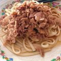 クックULFTB5☆'s cooksnap of when they made 素麺やうどんの具に！豚肉の甘辛煮.