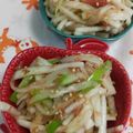 赤い電話's cooksnap of when they made 大根ときゅうりの梅がつおあえ.