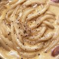 mai10200's cooksnap of when they made mレンジで♪和風カルボナーラうどん.