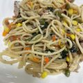 mayutoto's cooksnap of when they made アイラップ☆自家製冷凍パスタ(追記).