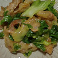 ヨシヨッシー's cooksnap of when they made 旨★おウチ中華★豚肉とレタス炒め★お弁当.