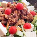 クックG1CG0C☆'s cooksnap of when they made リメイク★唐揚げサラダ.