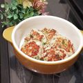 からあげパーティー's cooksnap of when they made ☆簡単☆おつまみに！梅しそ鶏つくね.
