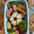 たうお♡'s cooksnap of when they made キャラ弁＊簡単サッカーボール弁当＊.