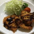 ATまま's cooksnap of when they made 生姜焼き用豚肉もチーズイントンカツに♪.