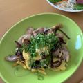 ピンクのたまご's cooksnap of when they made 豚肉ときくらげの卵炒め.