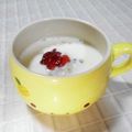 ＠迷子＠'s cooksnap of when they made 豆大福deホットミルク♡苺大福味♡.