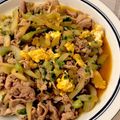 のらむーちょ's cooksnap of when they made ☆豚肉とセロリの中華炒め☆.