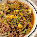 のらむーちょ's cooksnap of when they made ☆豚肉とセロリの中華炒め☆.