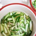 ☆みきりん★'s cooksnap of when they made さっぱり！冷たいキュウリのスープ.