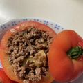 クックZGFUP4☆'s cooksnap of when they made オシャレ丸ごとトマトの肉詰めオーブン焼き.