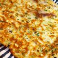 YuccaYukka's cooksnap of when they made 余ったお好み焼き粉で簡単カリカリねぎ焼き.