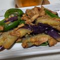 fu♪♪'s cooksnap of when they made なすとピーマンの甘辛ツナ炒め.